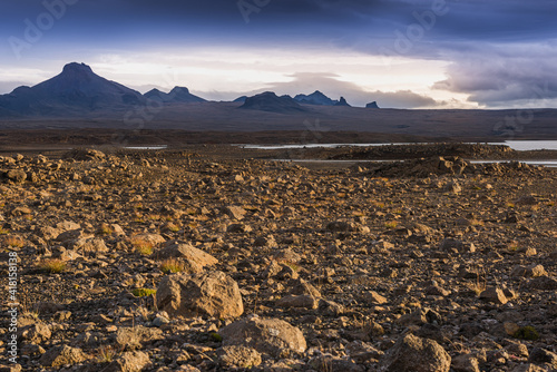 panorama of the mountains