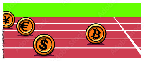 bitcoin global reserve currency race, reserve money, global reserve race