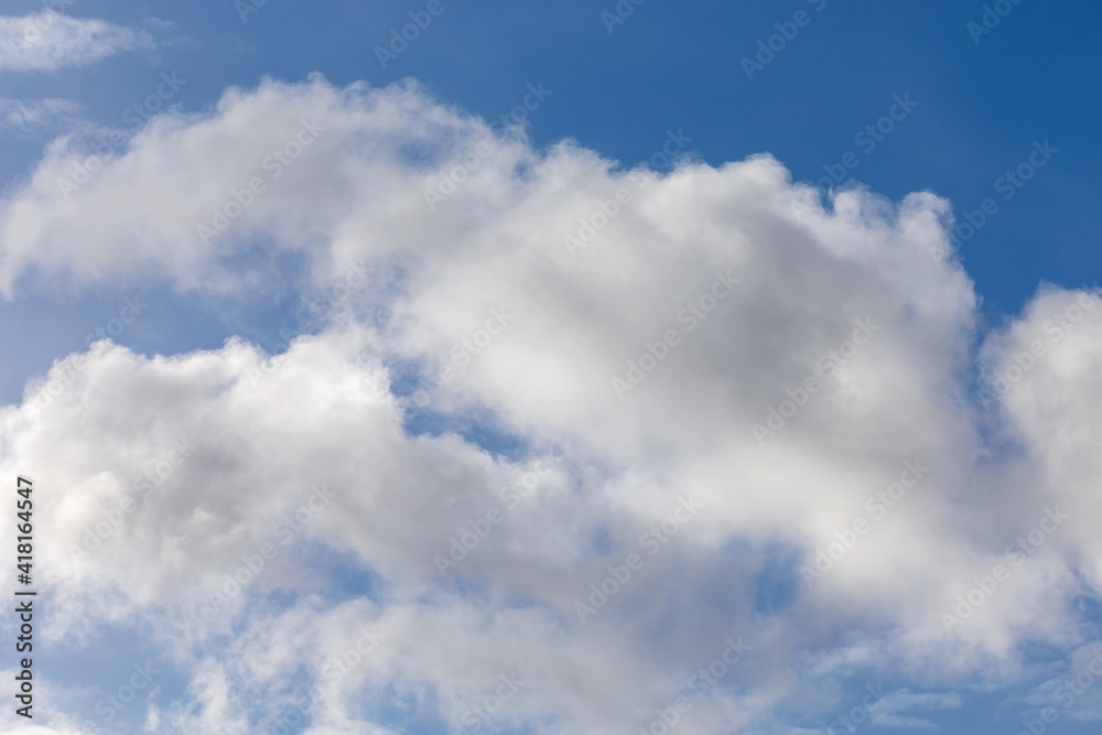 Fototapeta premium blue sky and clouds