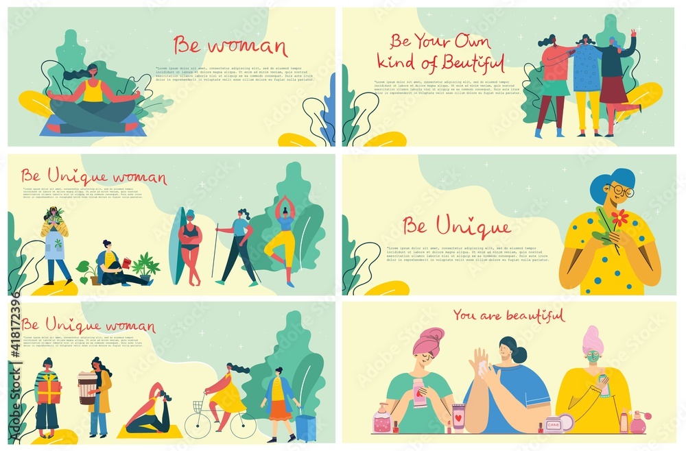 International women's day.Diverse international and interracial group of standing women. For girls power concept, feminine and feminism ideas. Vector illustration. International women's day.Diverse international and interracial group of standing women. For girls power concept, feminine and feminism ideas. Vector illustration.
