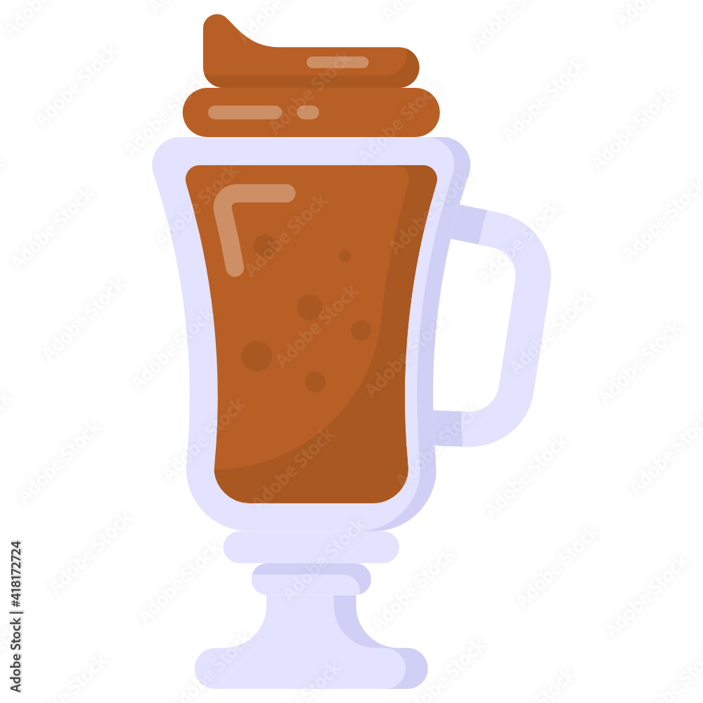Coffee cup in flat style icon, editable vector
Coffee cup in flat style icon, editable vector