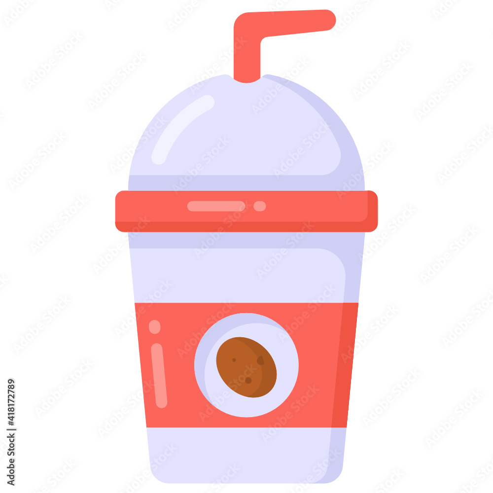 Coffee cup in flat style icon, editable vector
Coffee cup in flat style icon, editable vector