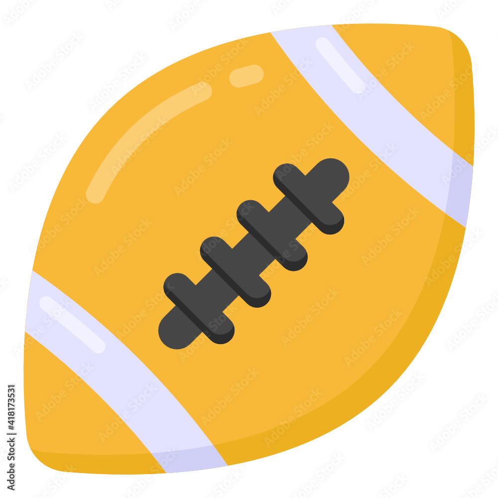 American football icon design, vector of rugby
American football icon design, vector of rugby