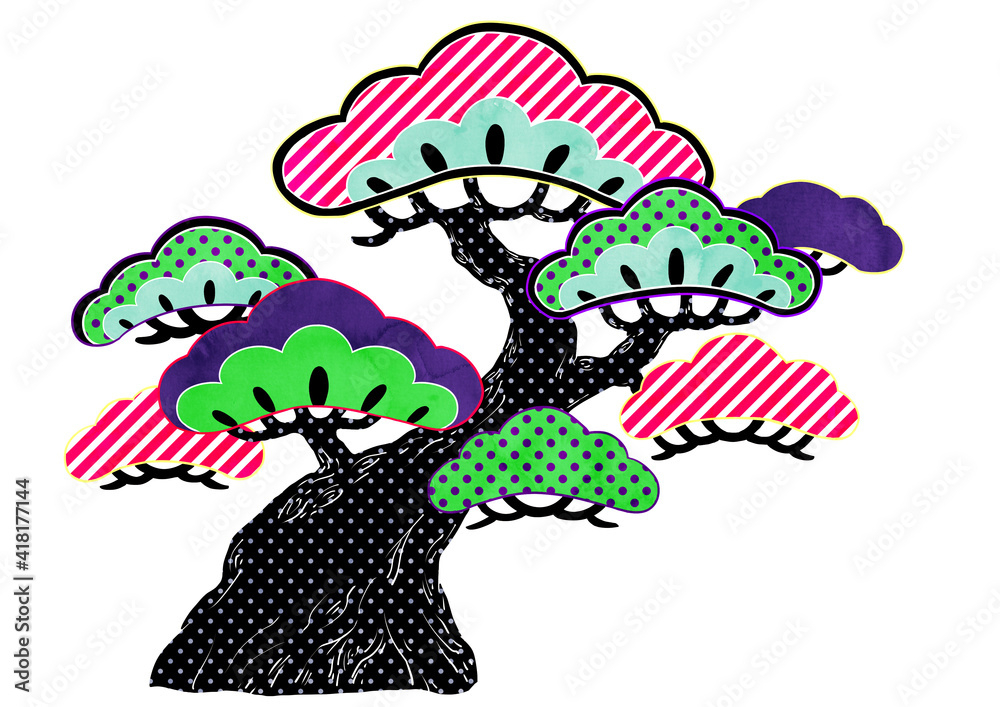 Obraz premium 松 イラスト