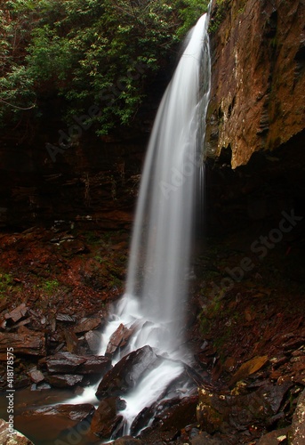 Sutter Falls in South Cumberland state park in Tennessee