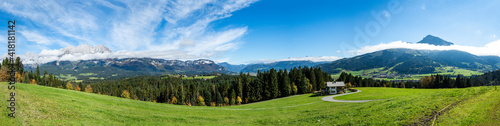 bergige Landschaft in Österreich, Tirol, Kitzbühel