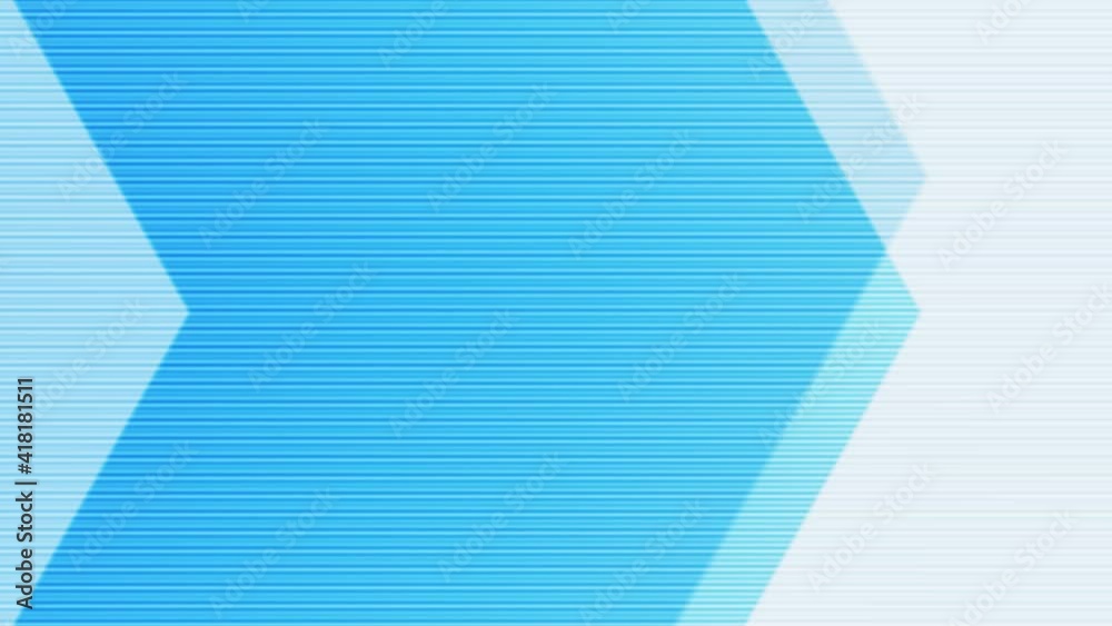 Loop animation with flowing triangles