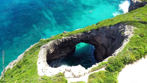 Gueule Grand Gouffre à Marie Galante