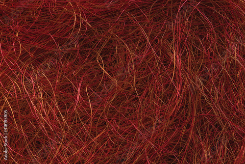 Copper wire as background, industry secondary raw materials