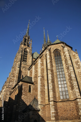 Cathedral of St. Peter and Paul in Brno. Czech republic