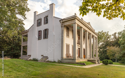 Historic 200 year old mansion - side view
