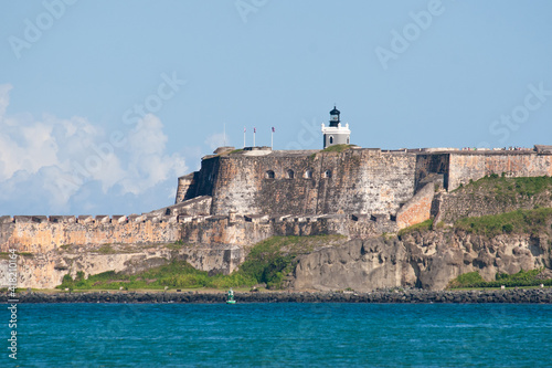 Fort Castillo San Felipe del Morro in Puerto Rico. photo