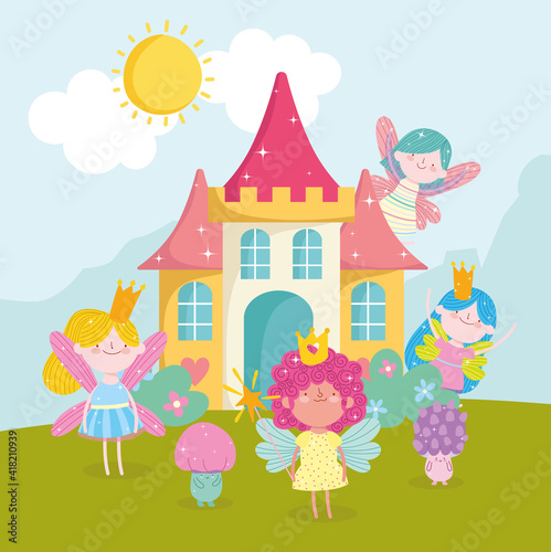 cute fairy castle
