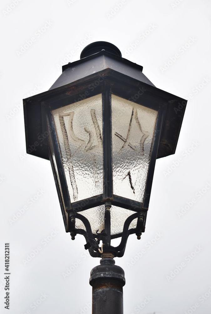 old street lamp
