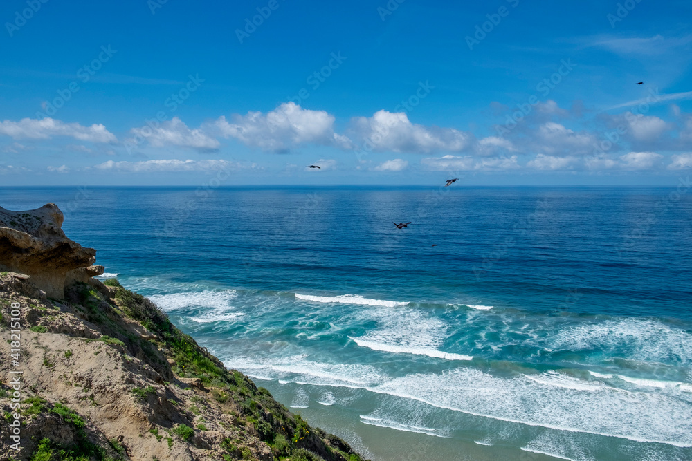 Black's Beach, La Jolla, San Diego, California, USA. Black's Beach, La Jolla, San Diego, California, USA.