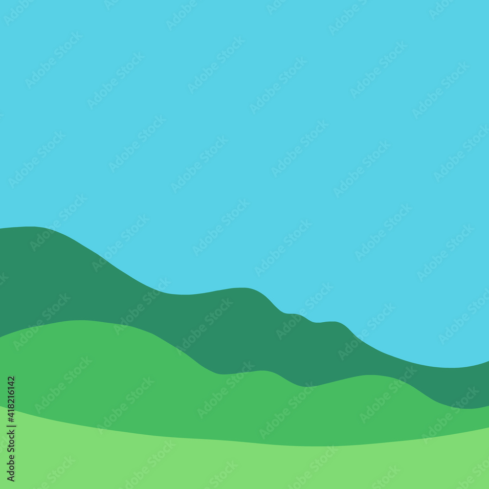 Cartoon Landscape art illustration kids book cover design Cartoon Landscape art illustration kids book cover design