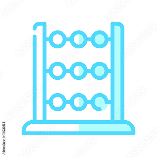 Illustration Vector graphic of abacus icon