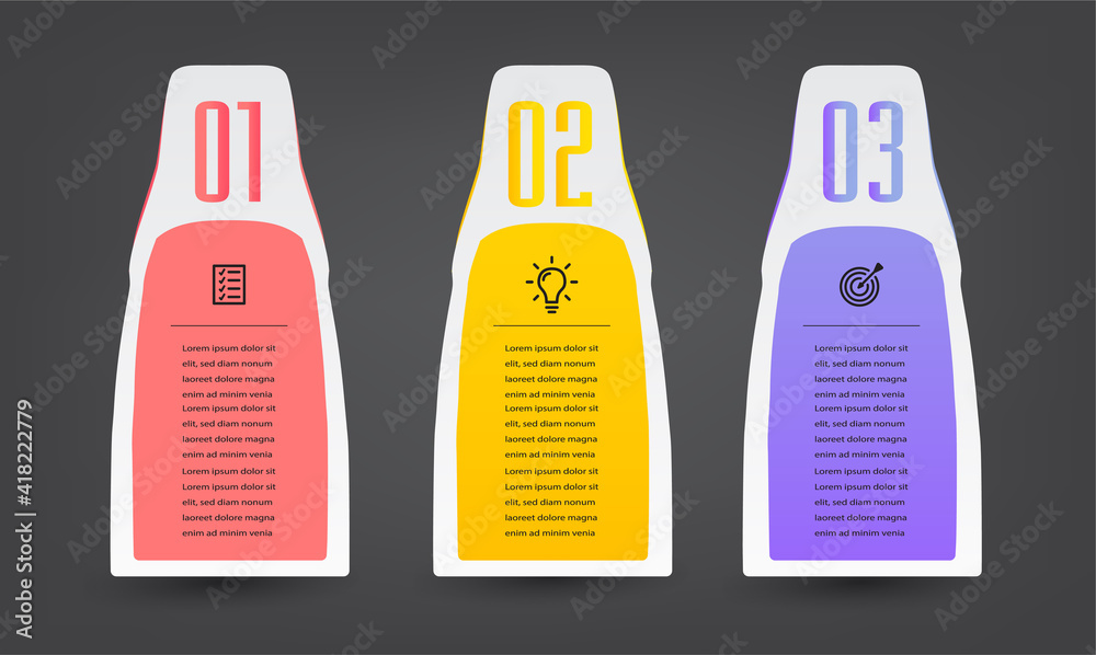 modern text box template, banner Infographics modern text box template, banner Infographics