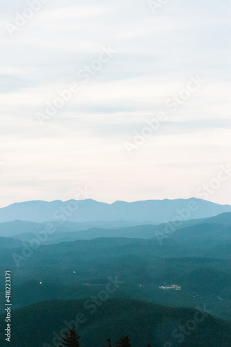 view from Grandfather Mountain, NC © John