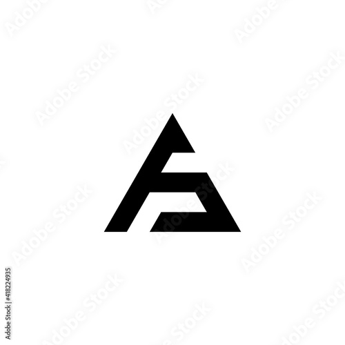 Monogram letter SF. luxurious, simple, simple and elegant. logo design vector