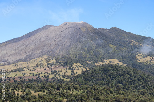 Turrialba Volcano, currently active volcano in Costa Rica.