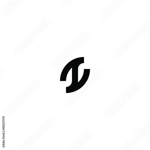 Initial letter S,SN logo Design, Coffee