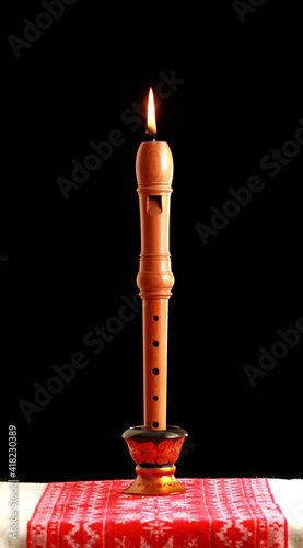 Recorder As A Candle