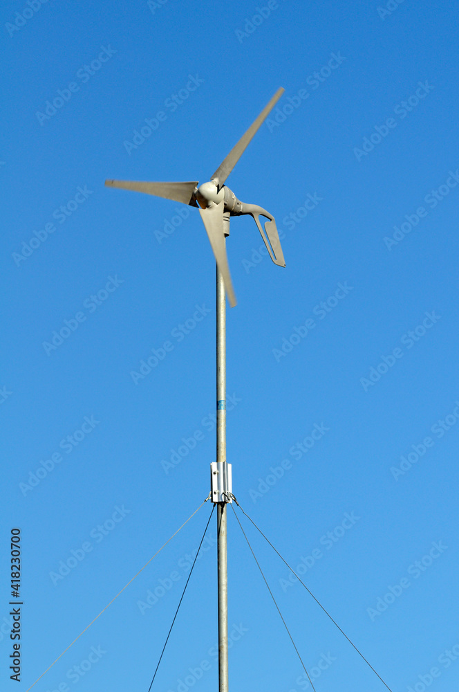 Small Wind Turbine For Electricity Supply To Private Households Small Wind Turbine For Electricity Supply To Private Households
