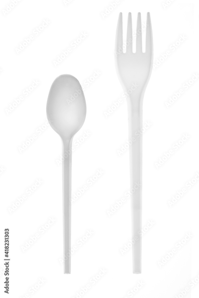 
Spoon and fork