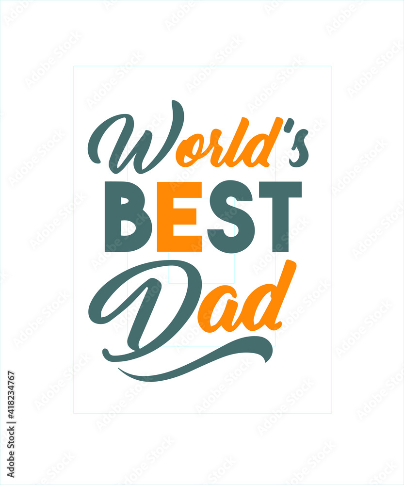 Happy Fathers Day graphic design custom typography vector for t-shirt, banner, festival, greetings, love, business, logo, poster, best dad, gifts, website in a high resolution editable printable file.