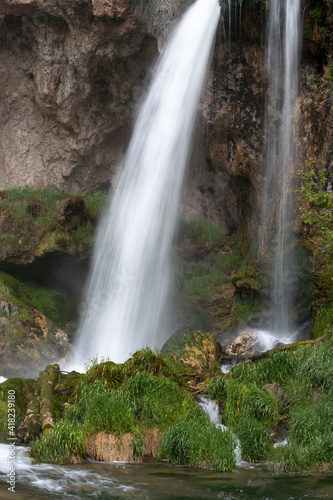 USA, Colorado. Rifle Falls, Rifle Falls State Park.