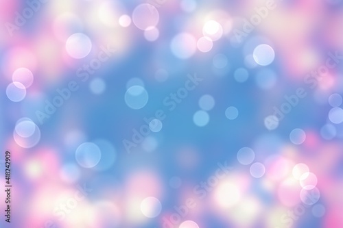 abstract background with bokeh