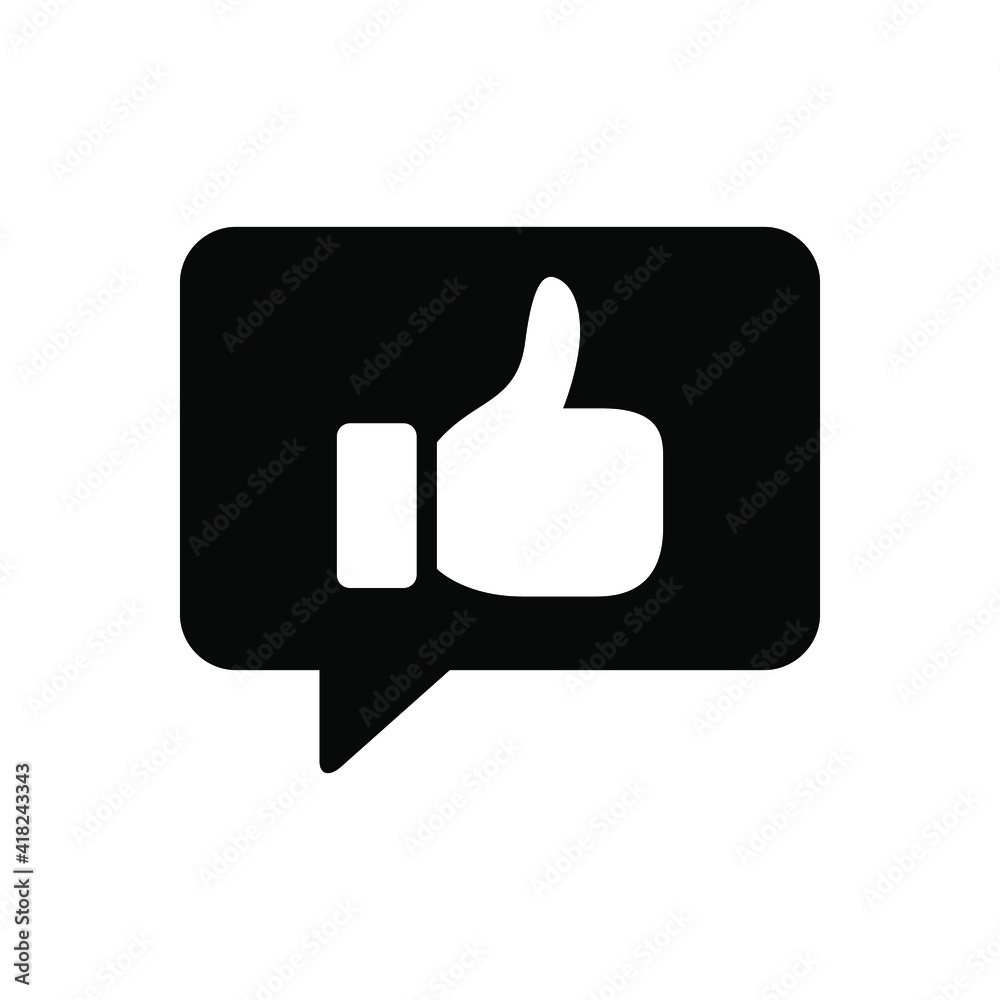 Positive feedback icon