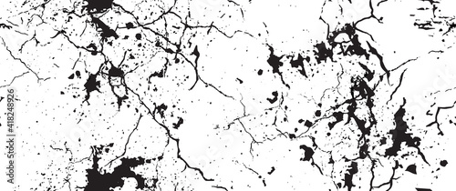 Distressed Grunge Texture. Seamless Pattern.
