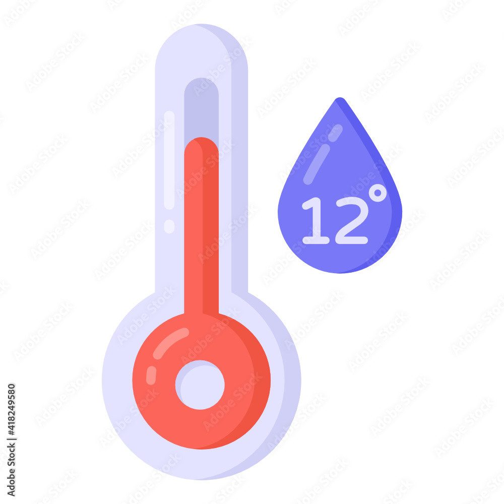Colorful design icon of temperature humidity
Colorful design icon of temperature humidity