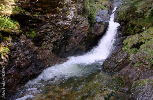 Riesachfall in der Steiermark  Untertal  Schladming in   sterreich 