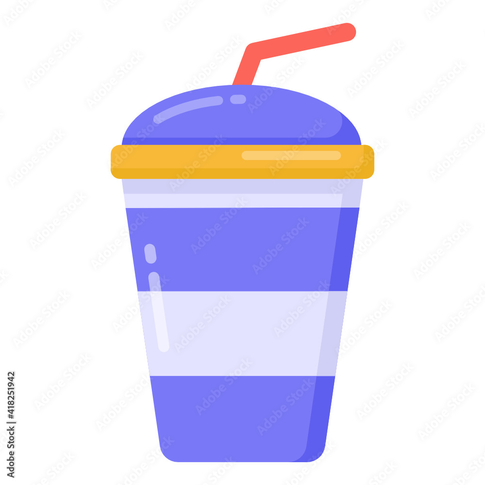 Trendy design icon of takeaway drink
Trendy design icon of takeaway drink