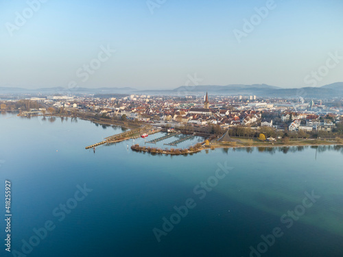 Blick auf die Stadt Radolfzell am Bodensee
