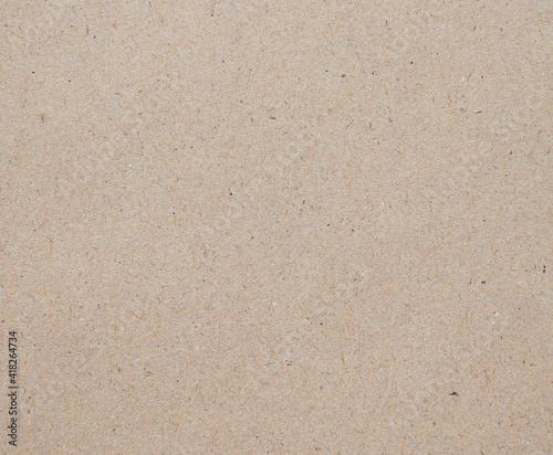 Brown recycled cardboard kraft paper texture background