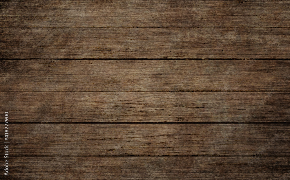 Old dark wooden background.The surface of brown wood texture Old dark wooden background.The surface of brown wood texture