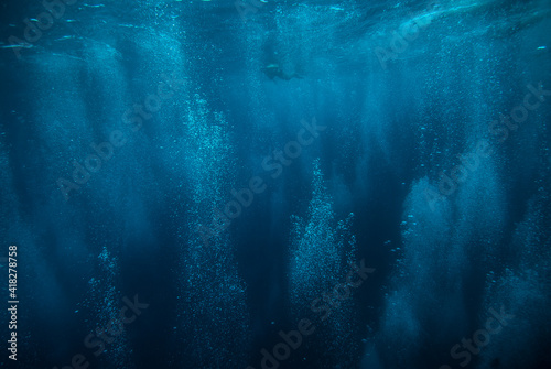 underwater bubbles  water bubbles. Maldives