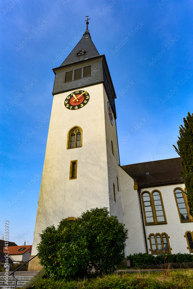 Johanneskirche Untergruppenbach im Landkreis Heilbronn