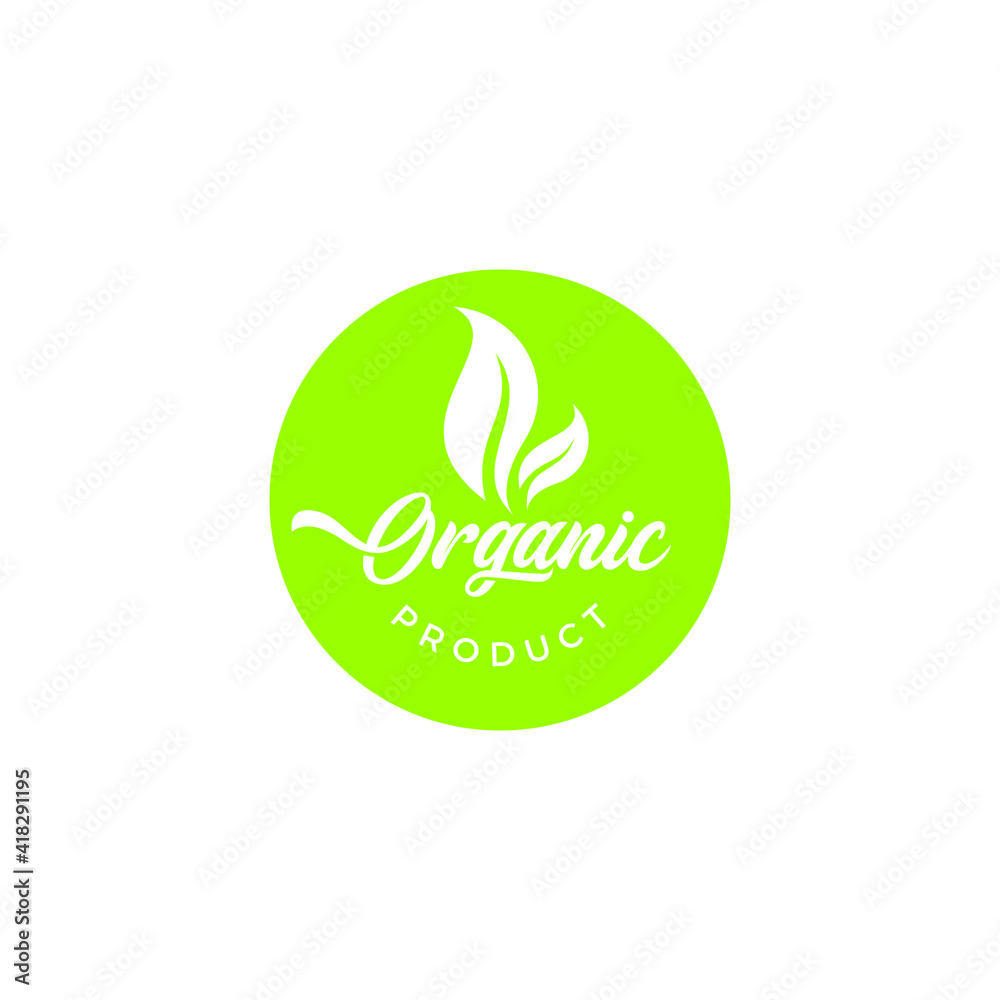Organic Product Logo Organic Product Logo