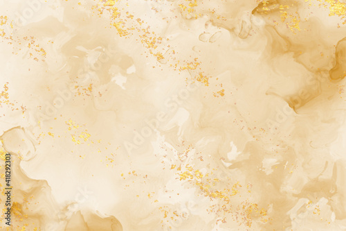 LIQUID WATERCOLOR TETXURE WITH GOLD FOIL.
MARBLE EFFECT MODERN BACKGROUND