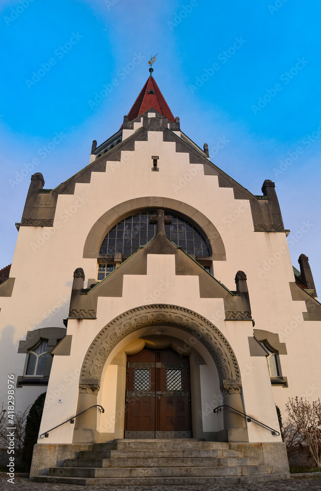Evangelische Kirche Weinfelden Kanton Thurgau  / Schweiz
