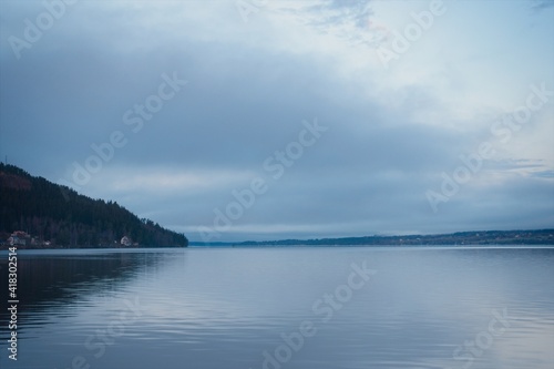 View of the hill on the island of Frösön and Lake Storsjön © Krzysztof Stasiak