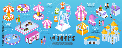 Amusement Park Infographics