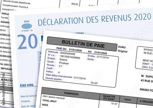 Déclaration de revenus - Impôts sur le revenu