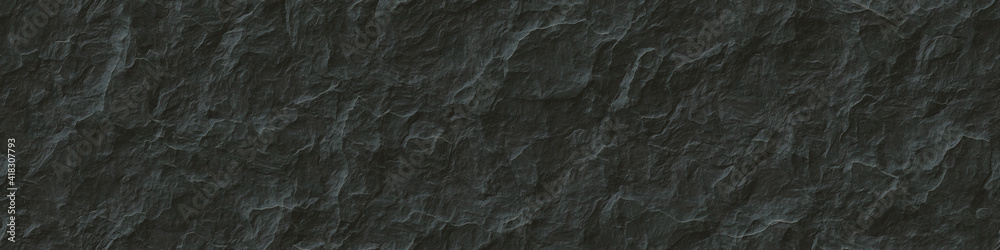 Fototapeta premium slate black detail background