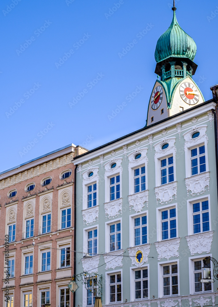 old town of Rosenheim - Bavaria